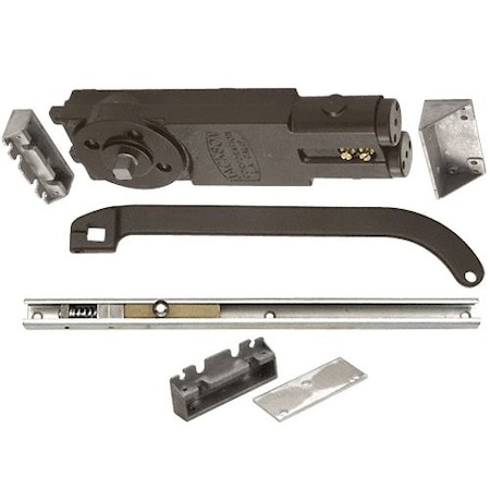 Jackson Regular Duty Spring 105DegNo Hold Open Overhead Concealed Closer W/ 'U' Offset Slide-Arm Hardware P 21201U31301